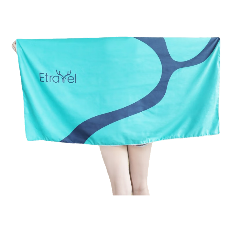 Etravel Quick-Drying Bath Towel, Absorbent Large Towel, Swimming Towel, Sports Travel Children's Towel, Hot Spring Vacation Beach Towel, 60*120cm