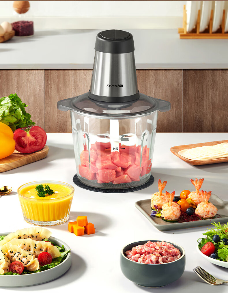 Joyoung Electric Meat Grinder Household Multifunctional Food Processor Baby Food Maker Vegetable Cutter Stainless Steel 3.5L Large Capacity S35-LA551 21
