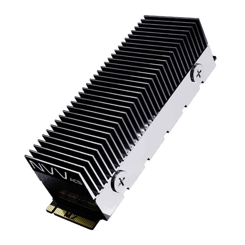 NVV M.2 Solid State Cooling Vest, SSD 2280 Thermal Paste Cooling Pad, Aluminum Alloy Heat Sink Cooling Sticker NT-GT4