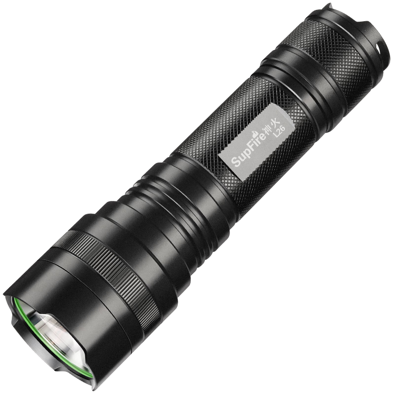 SupFire L26-36W Flashlight, High Brightness, Rechargeable, Compact, Long-Range, Ultra-Long Battery Life, Super Bright, for Home And Outdoor Use, Emergency Light