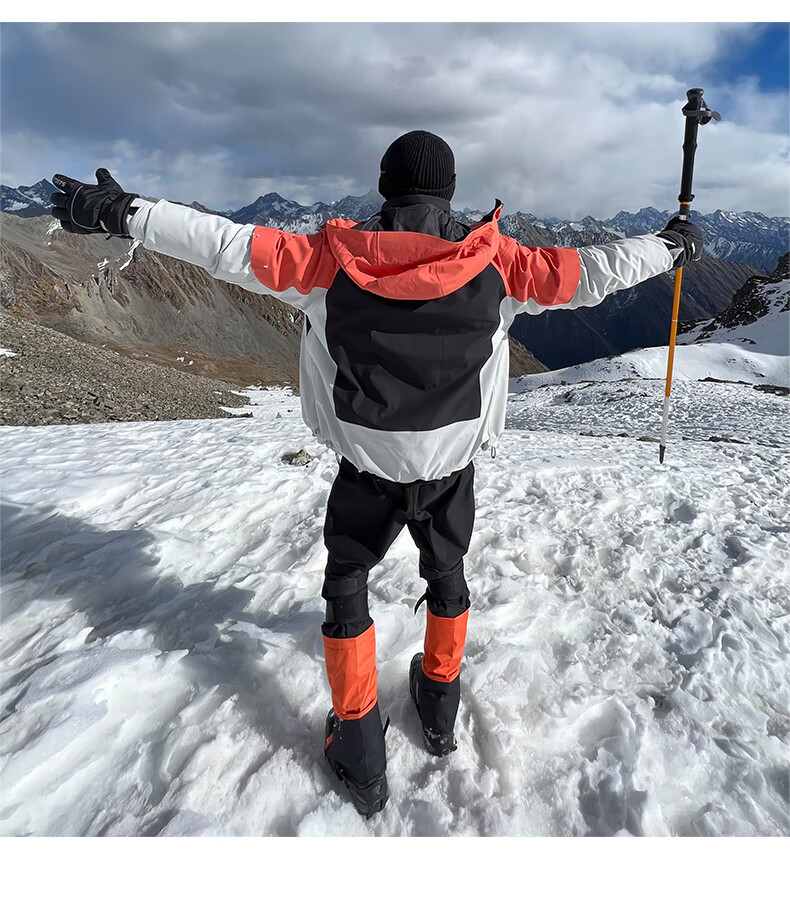 CAMEL [Wang Junkai's Choice] King's Armor Three-In Goose down Jacket for Men And Women, Ski Wear 1732 29