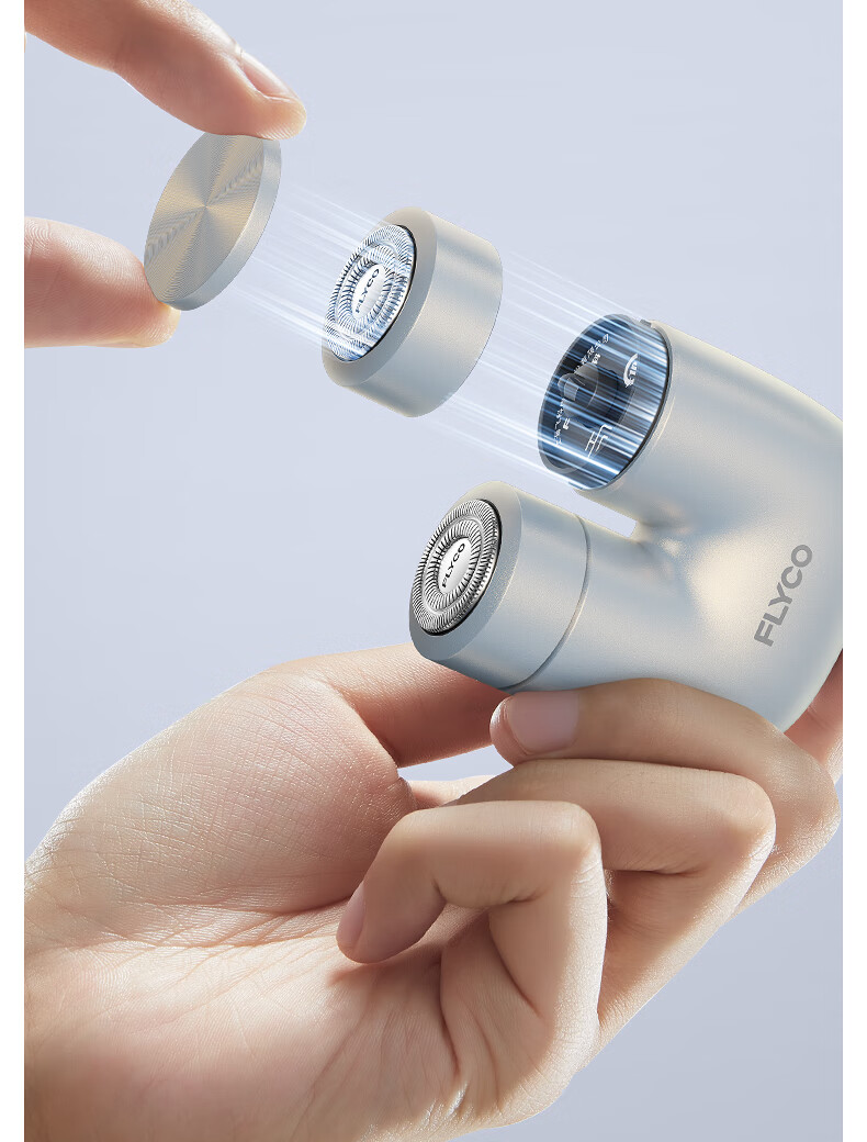 FLYCO [Recommended by Wang Yibo], Men's Electric Shaver, Compact And Portable, Birthday Gift for Boyfriend, Husband, Father Or Father-In, U1 Starry Blue 33