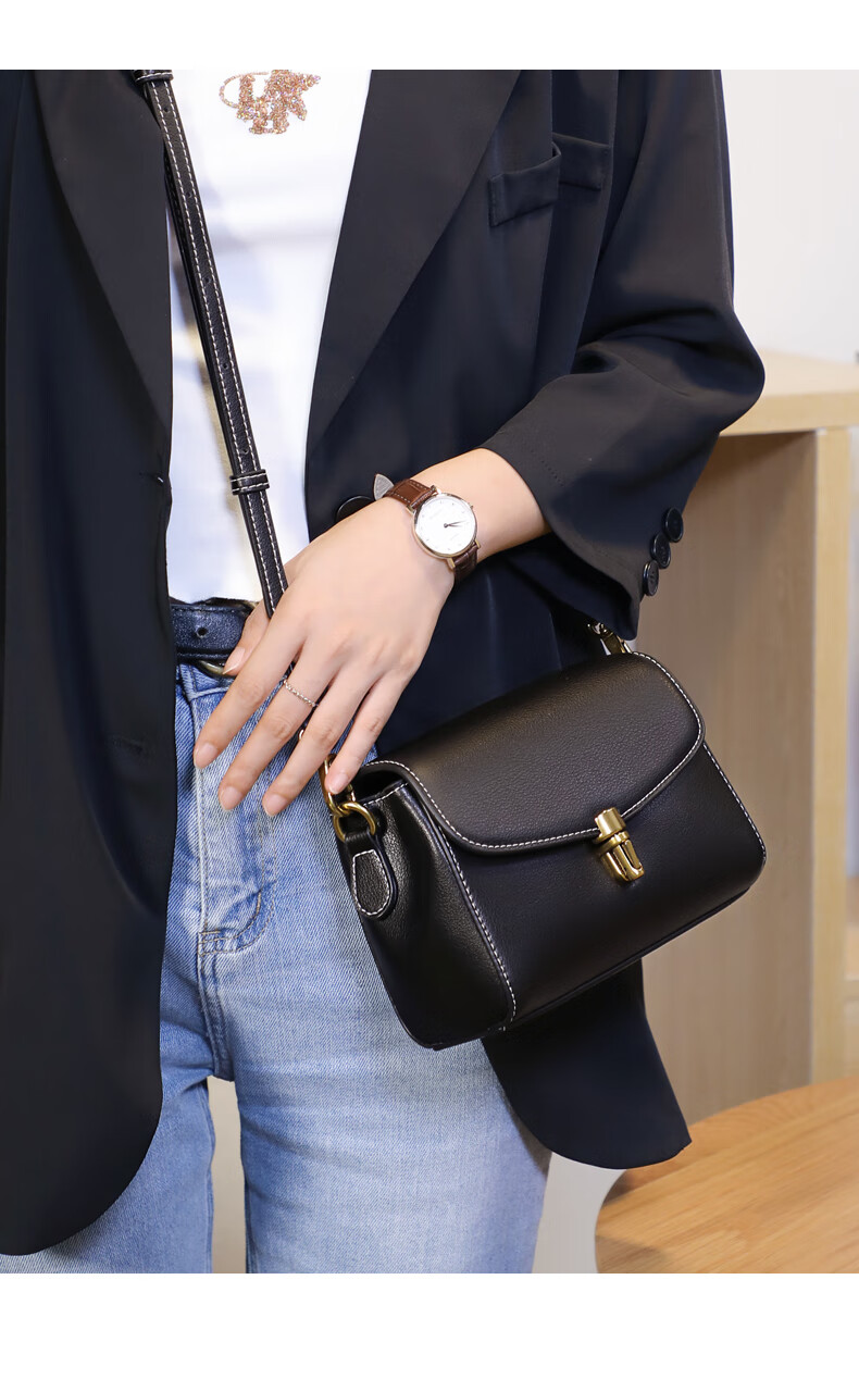 Viney Women's Handbag, Cowhide Crossbody Bag, Stylish Shoulder Phone Bag, Practical Birthday And Mother's Day Gift for Mom 20