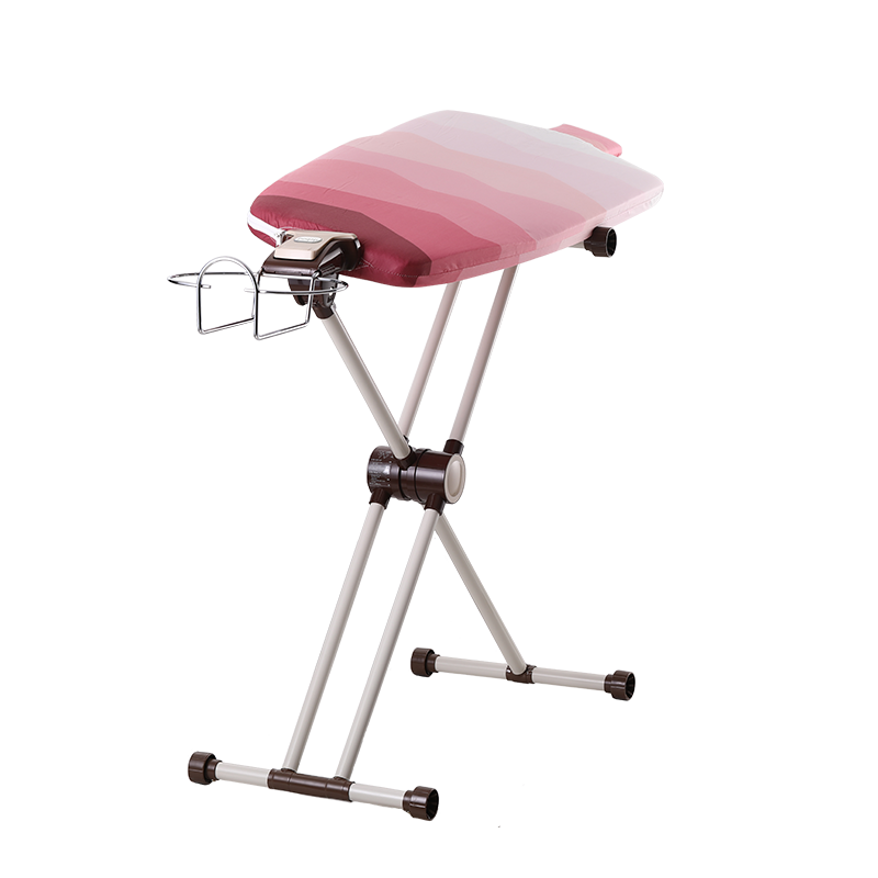 LIKUAI, Korean Imported Ironing Board, 360-Degree Standing Foldable Ironing Board, Hanger, Heat-Resistant Ironing Board