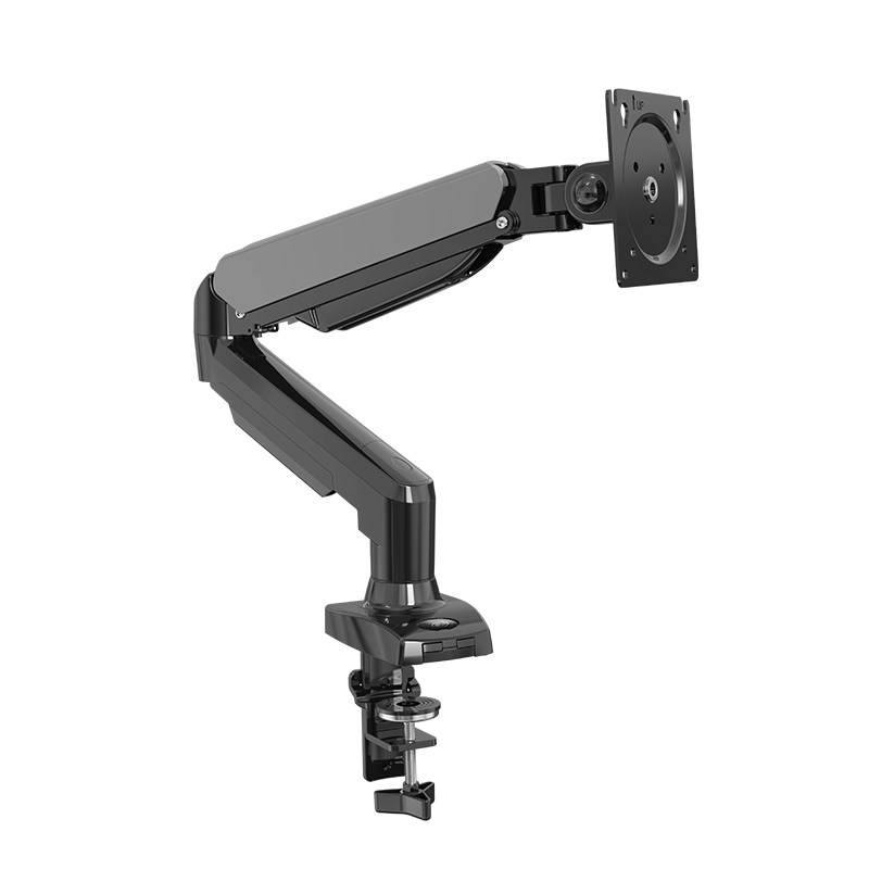 JD Original Monitor Stand, Mechanical Arm, Computer Stand Desktop Clamp Base, Screen Lifting Heightening Stand JZ-ZJ01 Black 17-32 Inch, Suspended Arm Compatible with Zhuowei