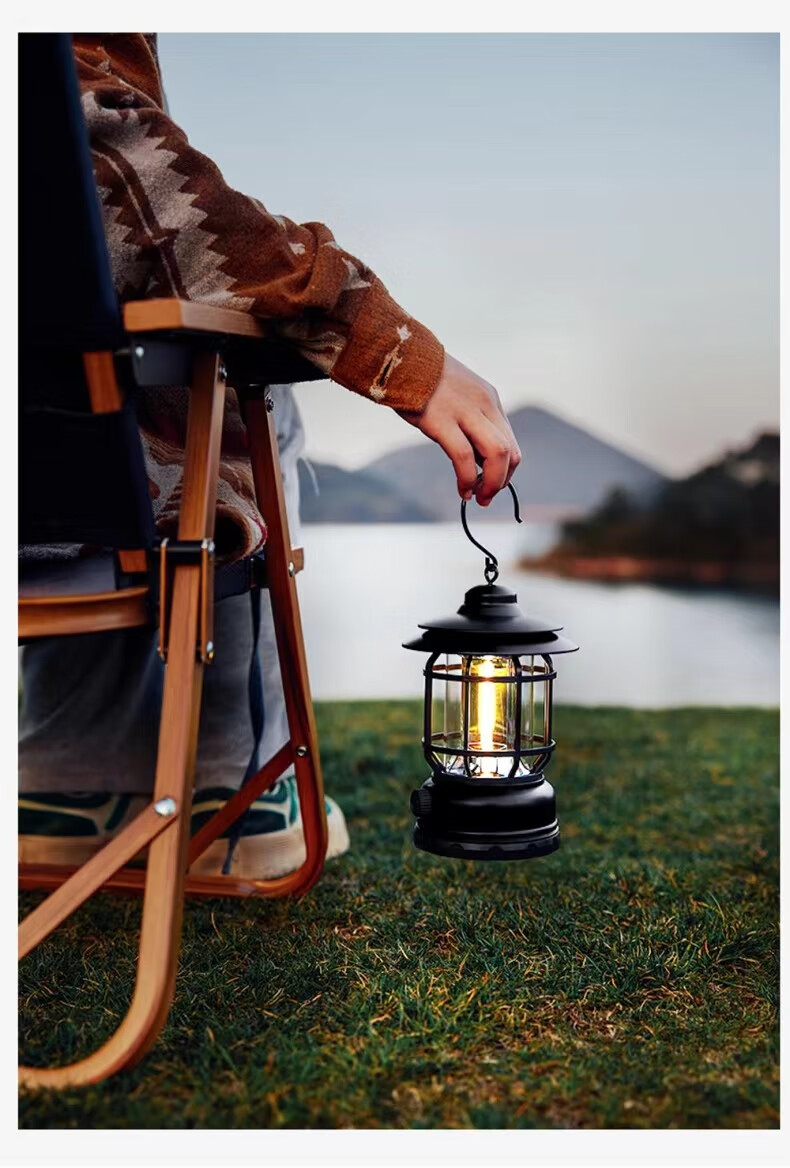 Tanlu Feng Outdoor Camping USB Fan High Power Car Hanging Rechargeable Long Battery Life Tent Light Night Fishing Illumination 10