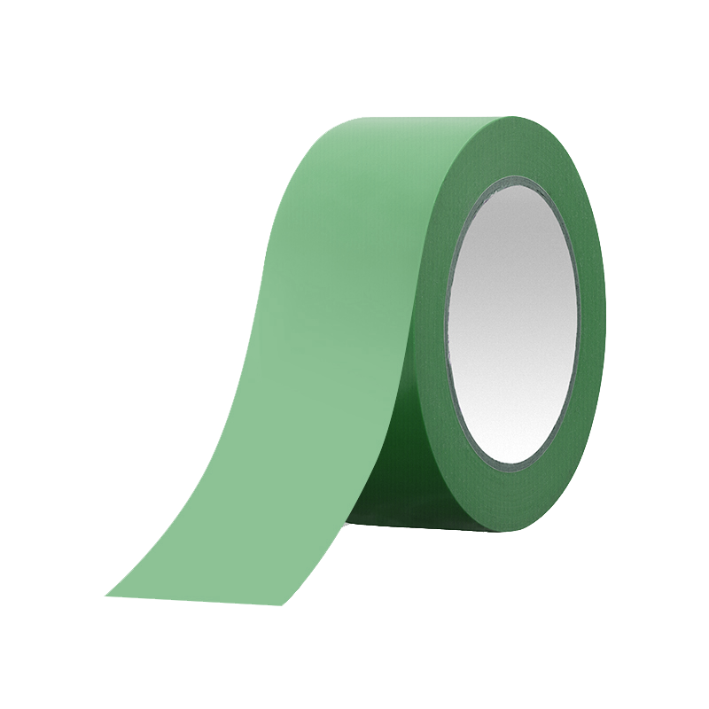 TANGO Green Warning Tape, 48mm*30m*1 Pack, Wind-Resistant, for Factory Floors And Work Areas, Floor Positioning Marking Tape, Waterproof Adhesive Floor Tape, Non-Scratchable Warning Tape