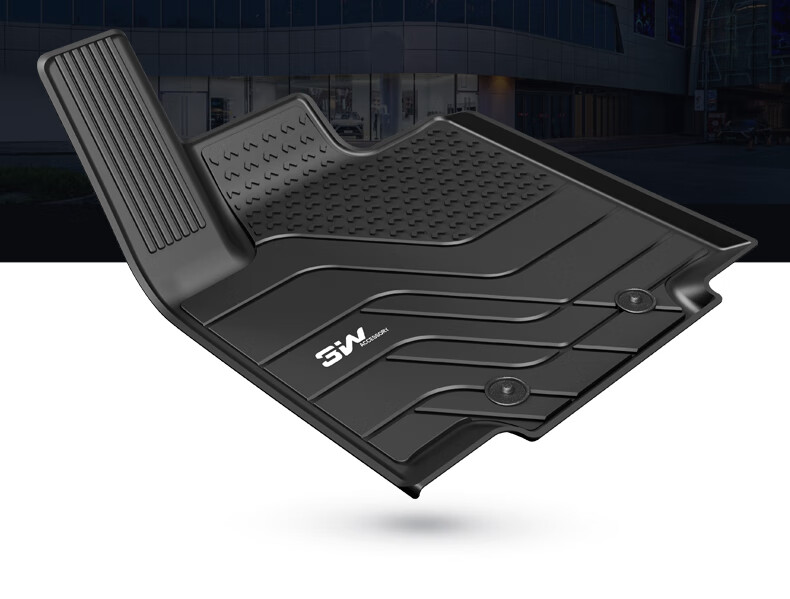 3W Suitable for NIO ES6 Dedicated TPE Car Floor Mats, EC6 New Energy Exclusive Model + Carpet Surface, 2023-2026 Models 6