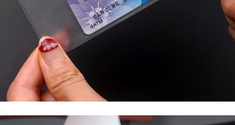 DiLe Transparent Frosted Card Holder for ID Cards, IC Cards, Social Security Cards, Bus Cards, Membership Cards, Protective Case 6513 (Pack of 40) 20