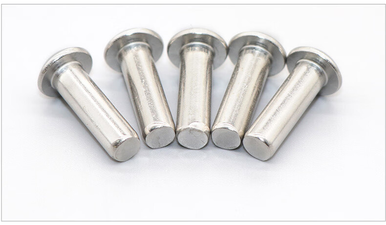 奥展实业304不锈钢gb867半圆头实心铆钉紧固件标准件 Φ4*18【600支