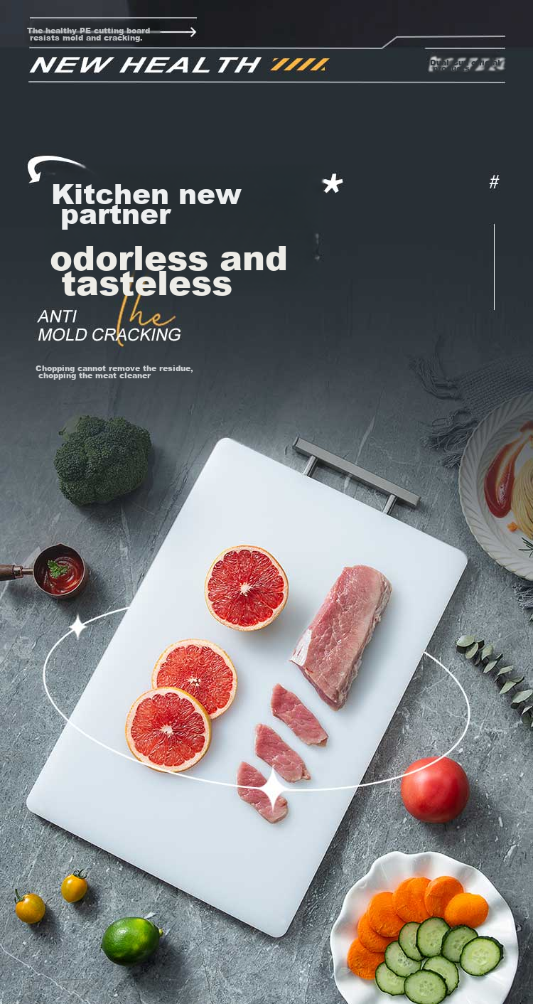 Suncha Suncha Resin Cutting Board, Antibacterial Chopping Block, Household Anti-Mold Double-Sided Raw And Cooked Separation Cutting Board, 40*28*1.3cm 7