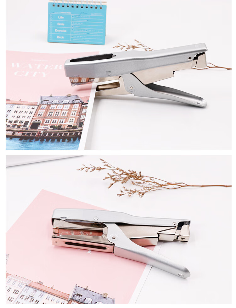 MAX Standard Stapler Manual Nailing Tool All-Metal Stapler Shooting Machine for Binding 13mm TG-A 5
