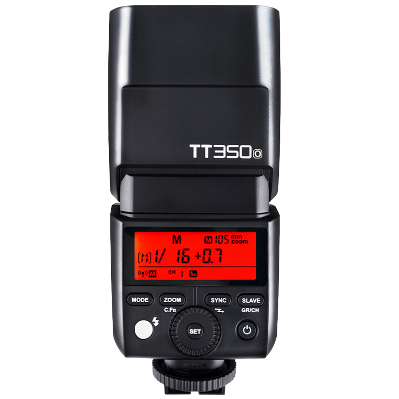 Godox TT350-O, Olympus/Panasonic, High-Speed TTL Hot Shoe Light for On-Camera And External Use