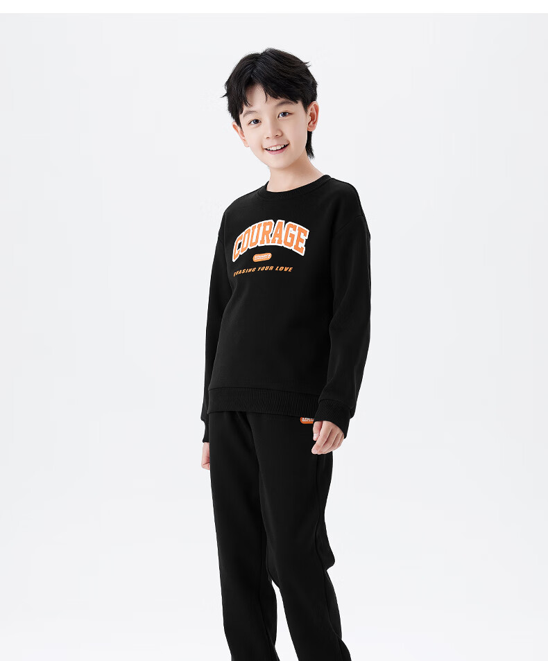 361° Children's Clothing, Kids' Outfit Set for Spring And Autumn 2025, Boys And Girls Ages 3-14 Sports Suit, Gray, Size 110 24