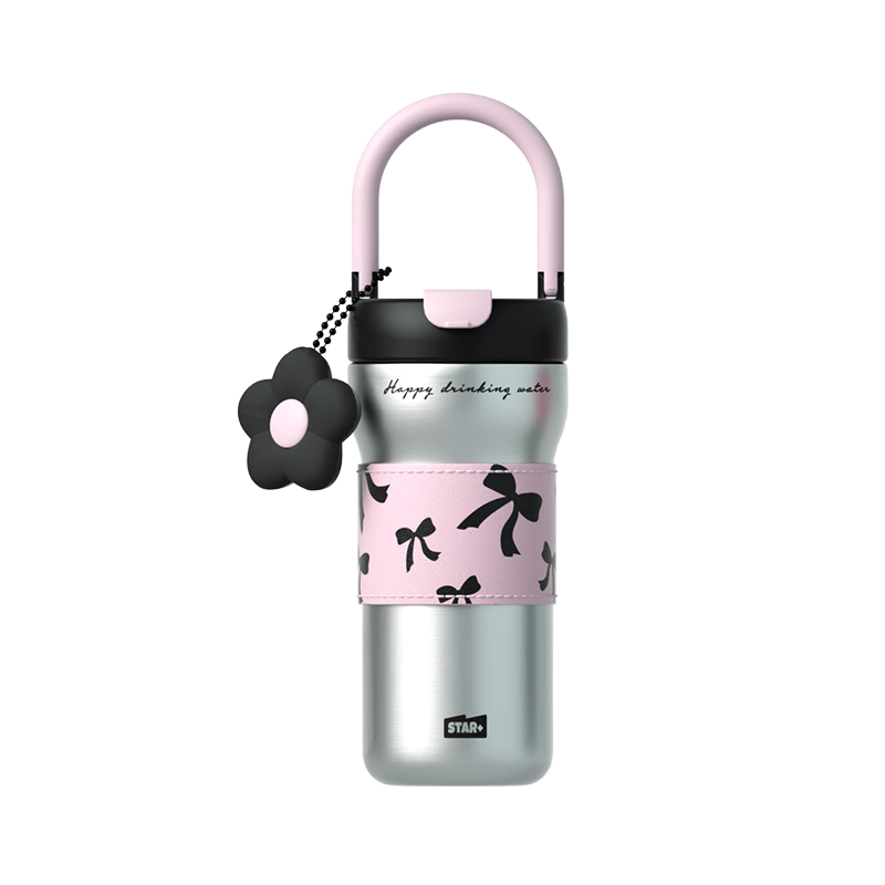 Shijia Large Capacity Insulated Water Bottle for Women High-Value Ceramic Liner Portable Coffee Cup Office Desktop Mug