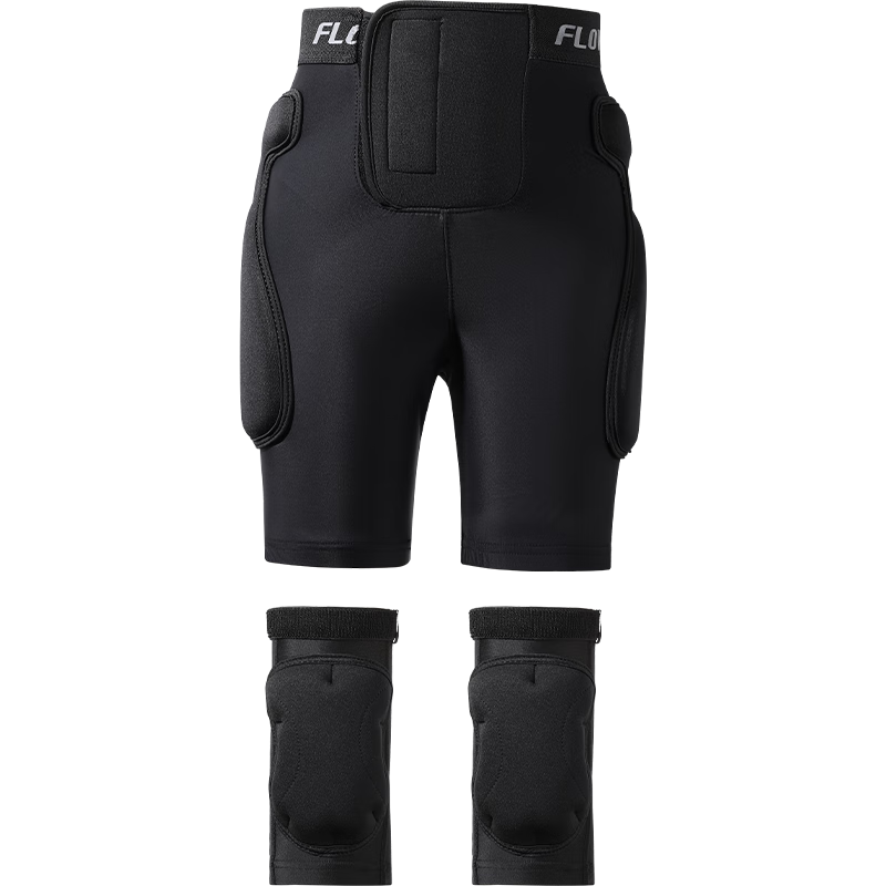Flow Theory Kids Ski Protective Gear Hip and Knee Pads Anti-Fall Shockproof Ski Underwear Thickened Set