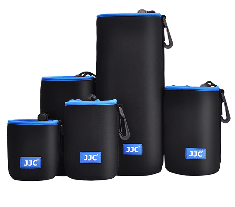 JJC Camera Lens Bag Storage Case Protective Cover for DSLR Mirrorless Lenses, Suitable for Canon 70-300, Nikon 24-70 F2.8, Sony, Fuji, Tenglong 8