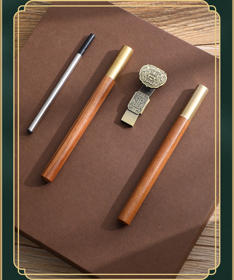 Faramon A5 Notebook Business Gift Box Set Thickened Work Meeting Office Journal USB Gift Set Corporate Customization A5 Brown - U-Shaped Buckle (Pen + Refill Gift Box Set) 5