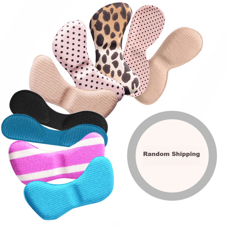 Eleft 4D Heel Grips, 5 Pairs Mixed Set, Anti-Slip High Heels, Anti-Friction Pads, Half Size Insoles for Wome 2