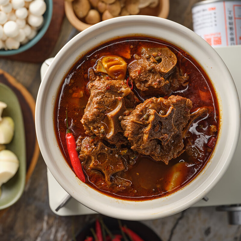 草原宏宝内蒙古羔羊羊蝎子 2斤/袋 羊脊骨 火锅 地标认证 赠料包