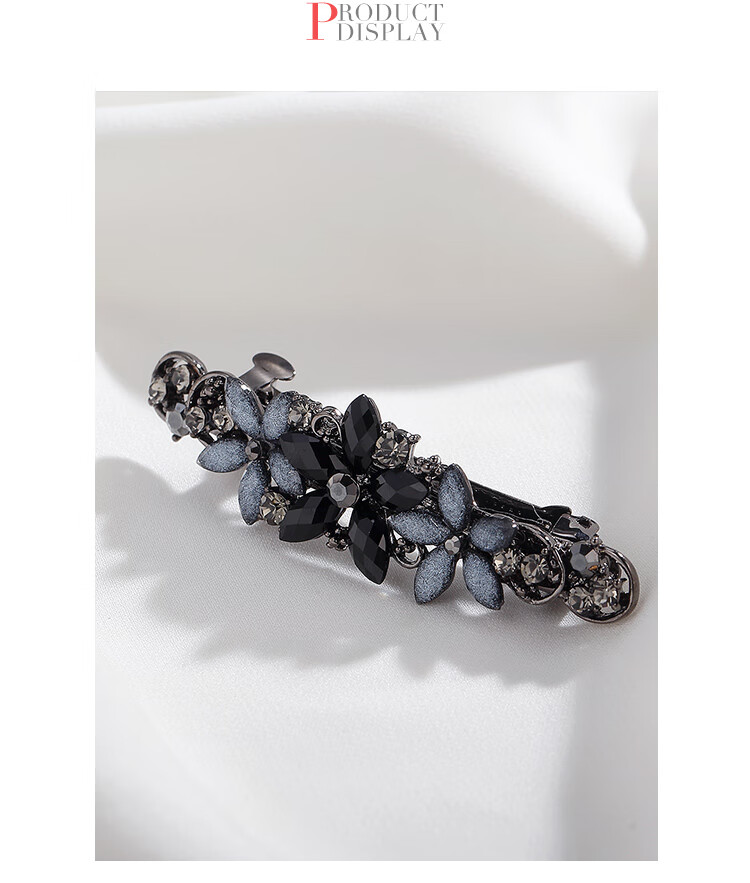 CHIMERA Exquisite Hair Clip Women's High-End Hairpin Barrette Horizontal Clip Zhenlan Gift Box Valentine's Day Gift 9