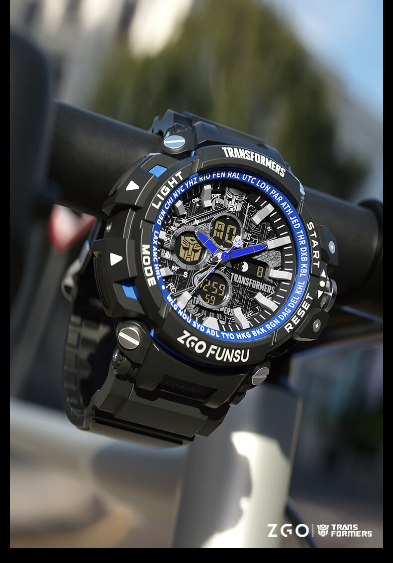 ZGO Sports Outdoor Multifunctional Digital Watch, Military Tactical Specialized Watch for Enlisted Soldiers, Mechanical Watch for Middle And High School Students, Men's Style 14