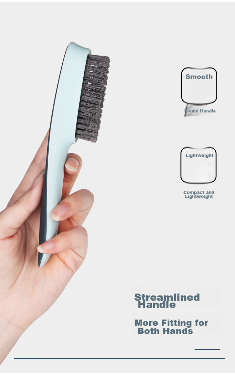 EAST Cloud-Shaped Soft Bristle Cleaning Brush, Long Handle Brush for Bathtub And Toilet, Gentle on Enamel Surface, Soft Bristle Brush Tool 6