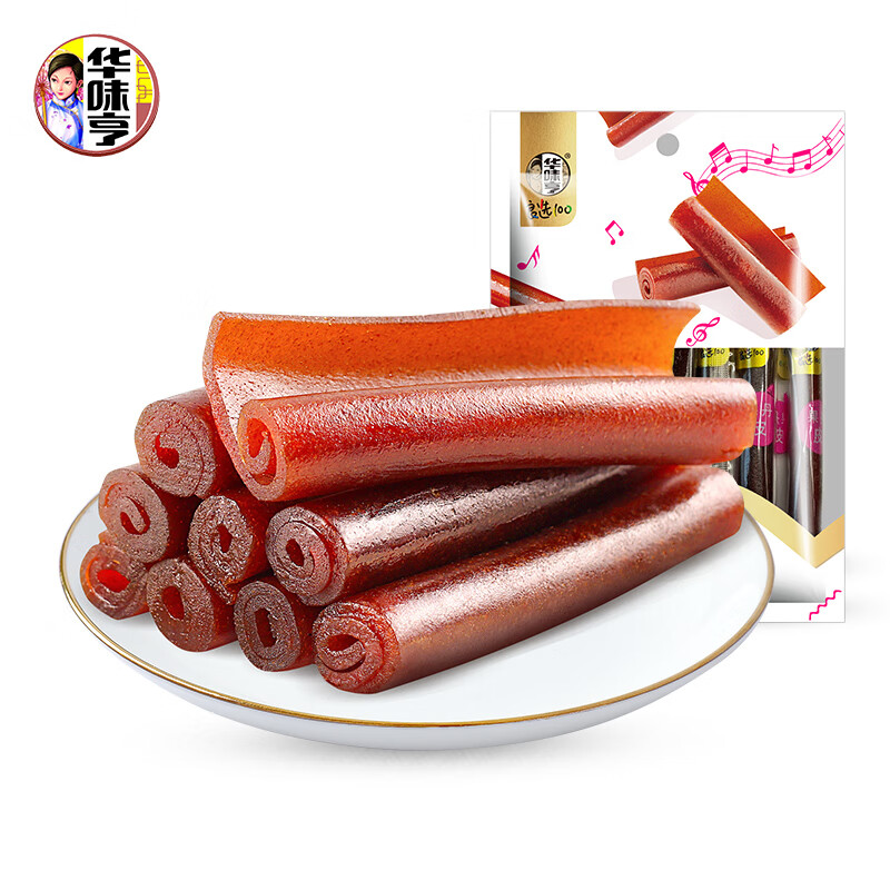 华味亨 果丹皮150g/袋山楂卷儿时怀旧零食酸甜爽口山楂礼包