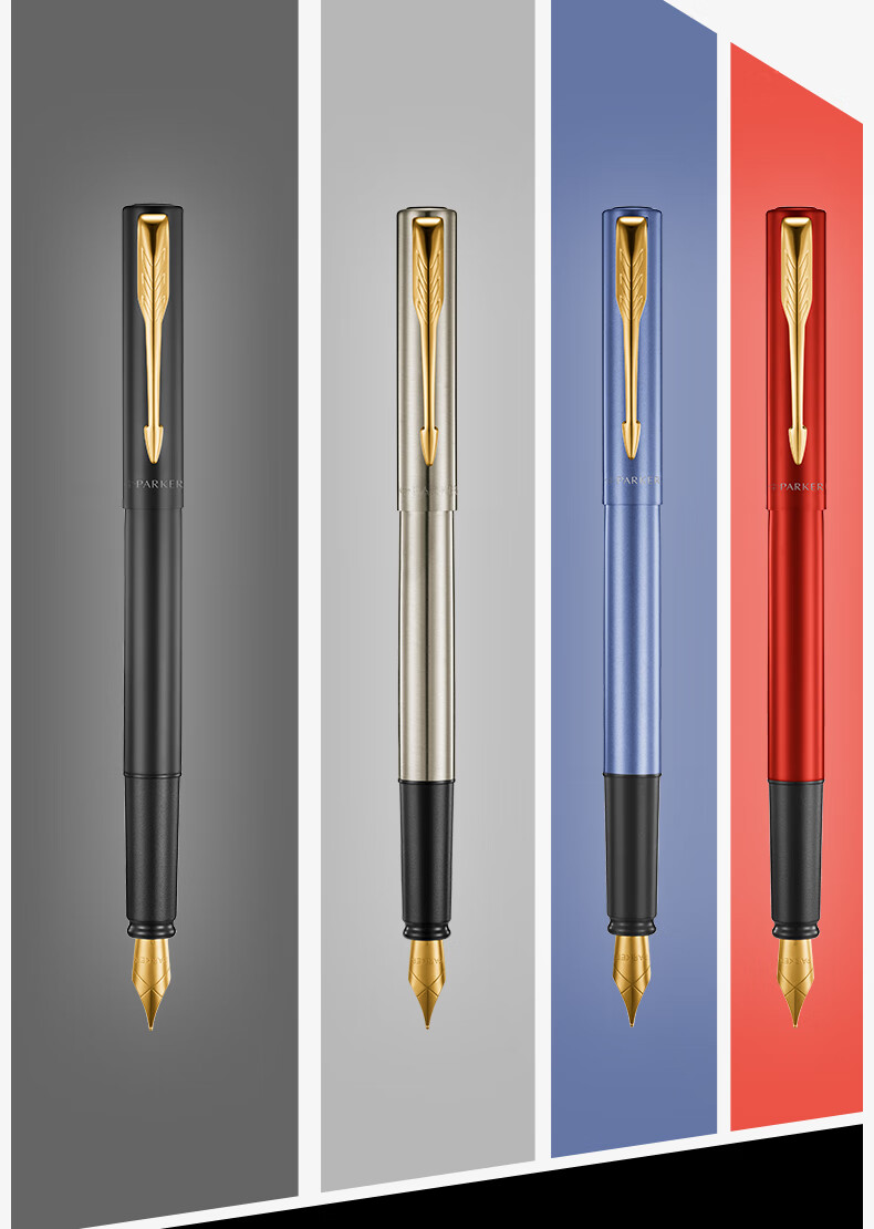 PARKER Fountain Pen Signature Pen Business Office Customized Gift for Men And Women Weiya XL Mother-Of White Gold Clip Ink Pen Mid-Autumn Festival Gift for Friends Baitiao Discount 3