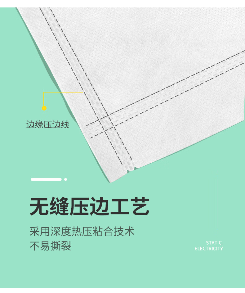 JOYTOUR Disposable Bed Sheet And Duvet Cover (SMS Grade), Travel Hotel Hygiene Sleeping Bag Liner, Double Size Four-Piece Set 3