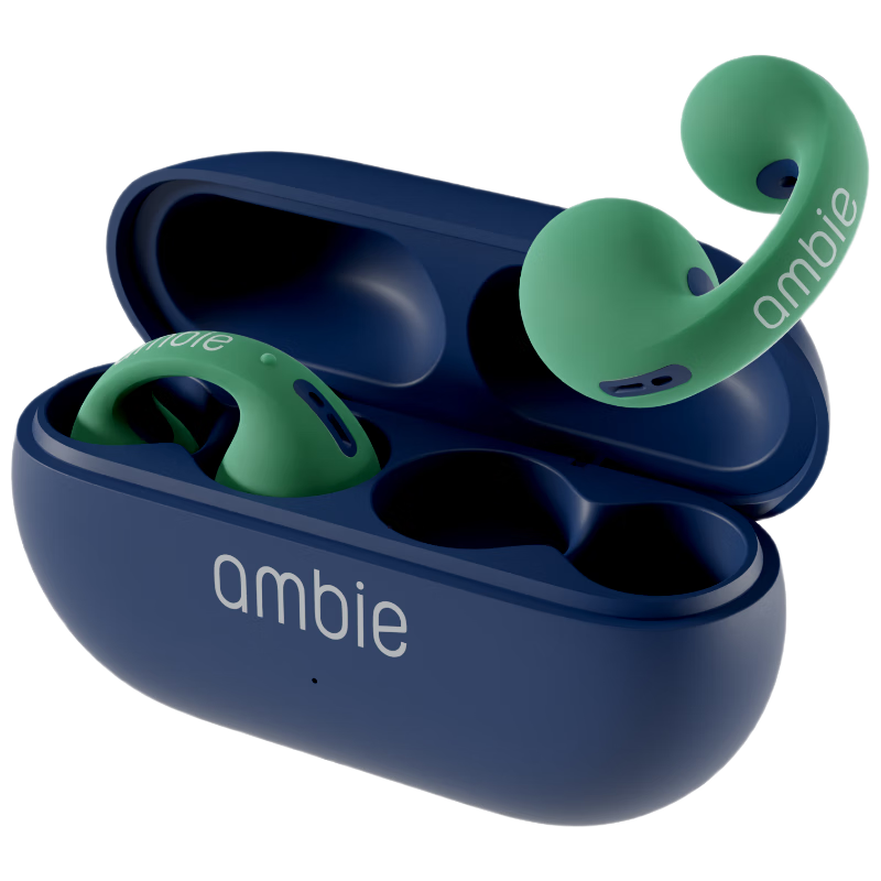 Ambie Liu Yutong Style Sony Clip-On Non-In Bluetooth Headphones, Wireless Bluetooth Earphones, AM-TW02, Forest Green Apple, Huawei Apple, Huawei Can Provide Invoice