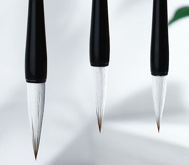 Rongbaozhai Calligraphy Brush, Mixed Hair Soft Brush for Calligraphy Practice in Large, Medium And Small Regular Script, Four Treasures of The Study, Chinese Painting Copybook, for Adult Beginners And Students, Beginner Mixed Hair - Small 7