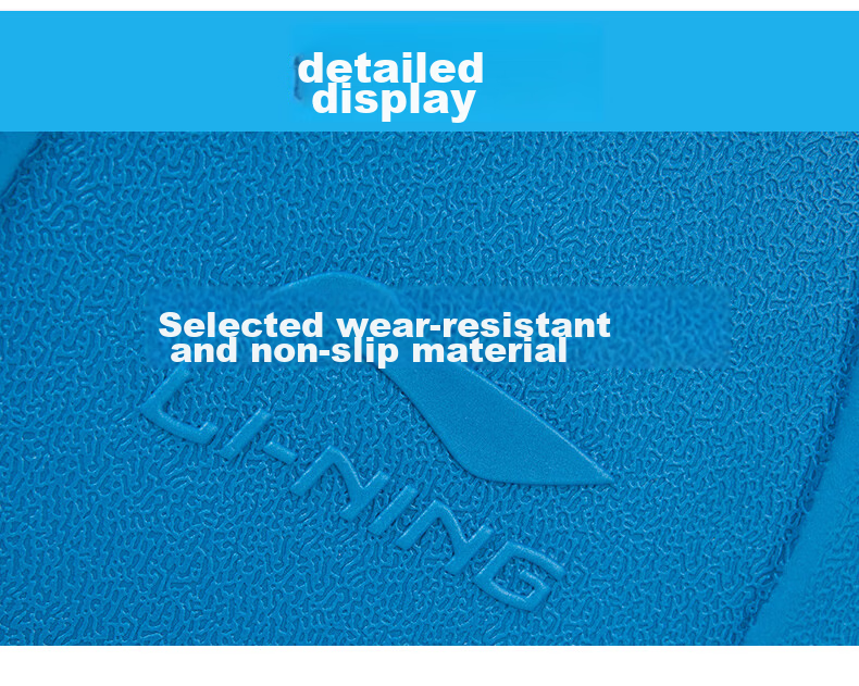 Li-Ning Floating Board Shield-Type Swimming Training Buoyancy Board, Beginner Swimming Equipment, Swimming Aid Board 0302 Blue 6