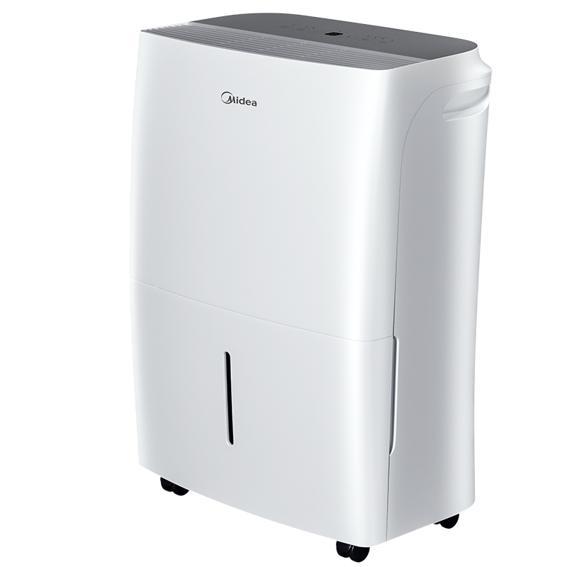 Midea 18L Mini Puff Dehumidifier, 40㎡ Home Use Moisture Absorber And Clothes Dryer for Rainy Season, Quiet Omnidirectional Wheels, Bedroom Bathroom Dehumidifier CF18BD/N7-DF3