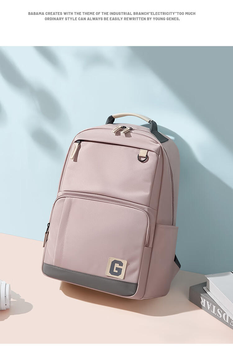 GOLF Backpack for Men And Women, Casual 15.6-Inch Laptop Bag for Middle School, High School And College Students, Travel Backpack 38