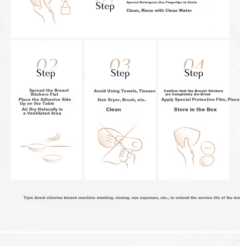 Vcn [Half-Round Adhesive Patch] N03, Natural Skin Tone, Thin Wedding Dress, Invisible, Prevents Nipple Show-Through, Anti-Exposure, for Summer 13