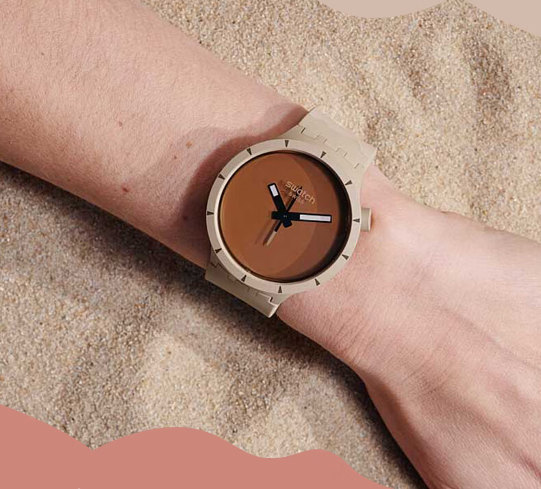 Swatch Swiss Watch, Innovative Plant Ceramic Luminous Quartz Watch for Men And Women, Holiday Gift, Desert Explorer 11