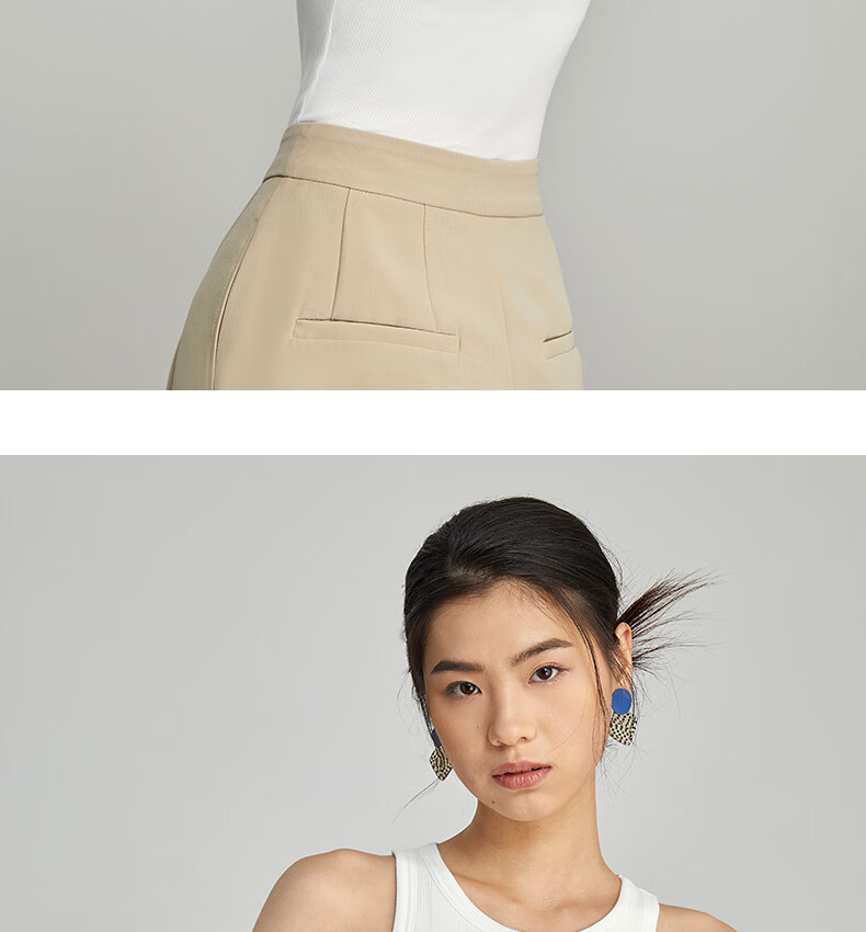 TINGE White Camisole Tank Top for Women, Thin Style with Built-In Bra Pads, Inner Wear Or Outer Wear Top 27