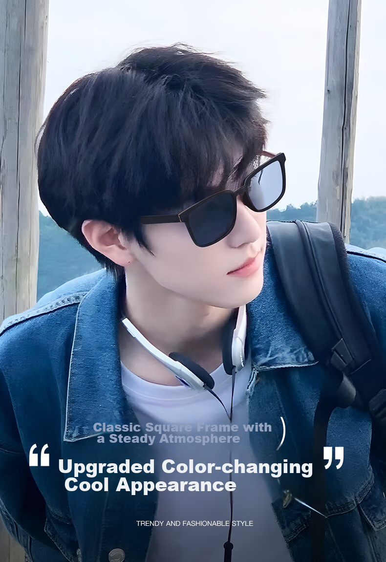 CAPONI Polarized Sunglasses for Men And Women, Driving-Specific UV Protection Anti-Glare Glasses, Face-Slimming Effect 1