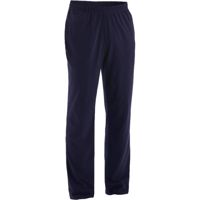DECATHLON Men's Basic Sports Pants, Slim Fit, Warm Long Trousers, Loose Versatile Black, 2514788