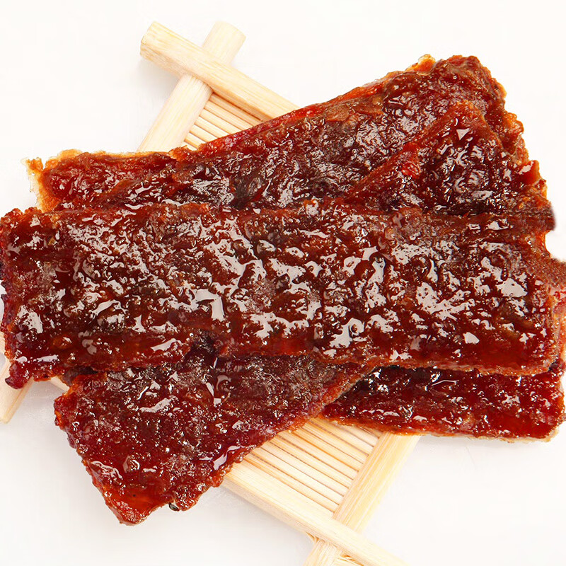 自然派炭烧牛肉脯 75g/袋风干牛肉干肉脯金典特产小吃牛肉即食办公室
