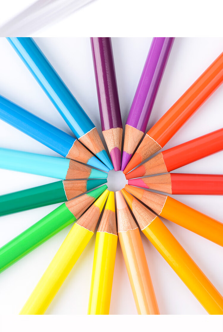 MARCO Master Oil-Based Colored Pencils Art Student Set for Boys And Girls, Students Colored Pencils Birthday Gift Master Premium [Oil-Based 48 Colors] 8