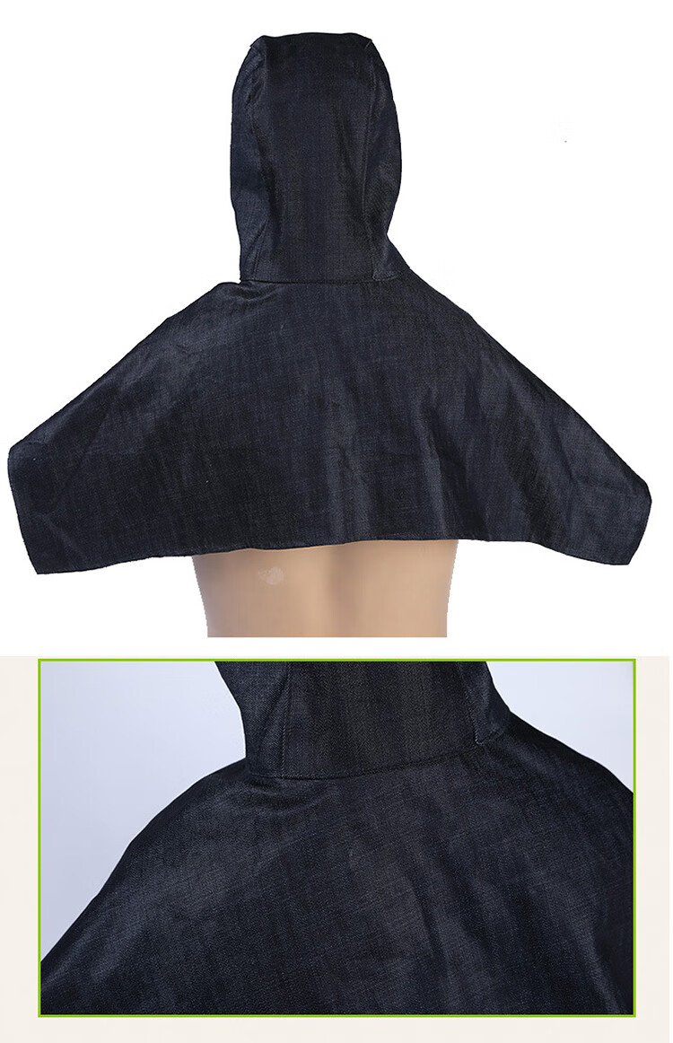 BAIGE Welding Hood Cape Hat Flame Retardant Anti-Splash Dustproof Fireproof Welding Protective Cap 6