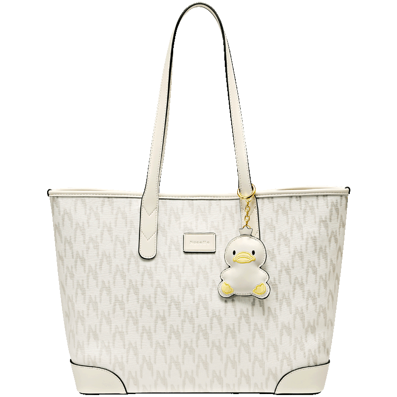 NUCELLE Women's Handbag 2026, Light Luxury Niche Duck Tote Bag, Large Capacity, Commuter Shoulder Bag for College Students, Gift for Wome