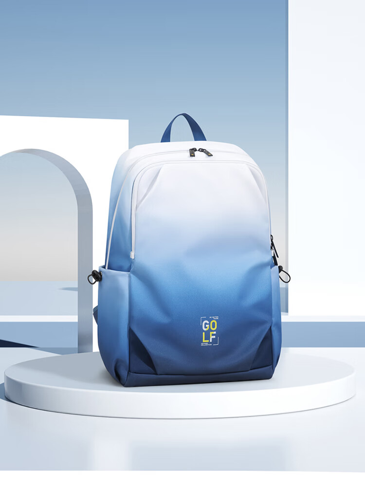 GOLF Backpack for Men And Women, Travel Laptop Bag, 15.6-Inch Computer Backpack for Students, Gradient Cycling Sports Backpack 5