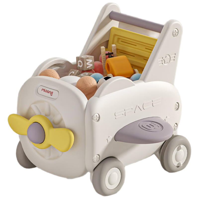 Manlong Baby Walker, Multifunctional Push Cart, Toddler Toy, Walking Aid, Birthday Gift for Boys And Girls