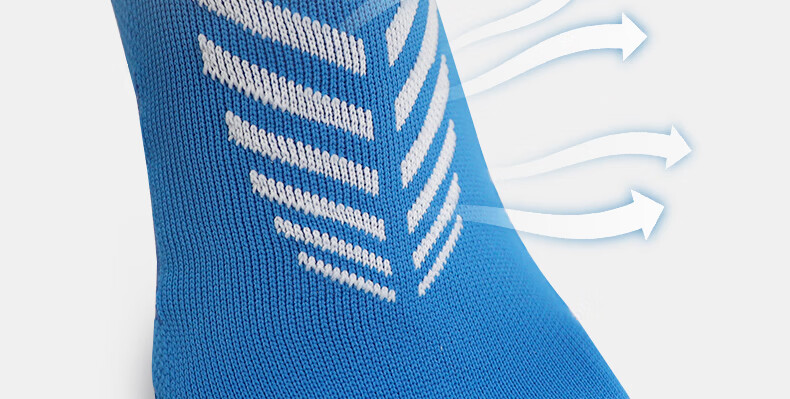 LI-NING Children's Mid-Calf Anti-Slip Soccer Socks Over-the-Knee Professional Men's Football Shin Guard Sports Long Socks Black - M 15