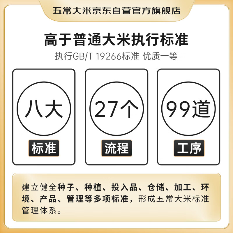 五常大米官方溯源 乔府大院 优质五常大米 5斤 原粮稻花香2号 绿色 新米