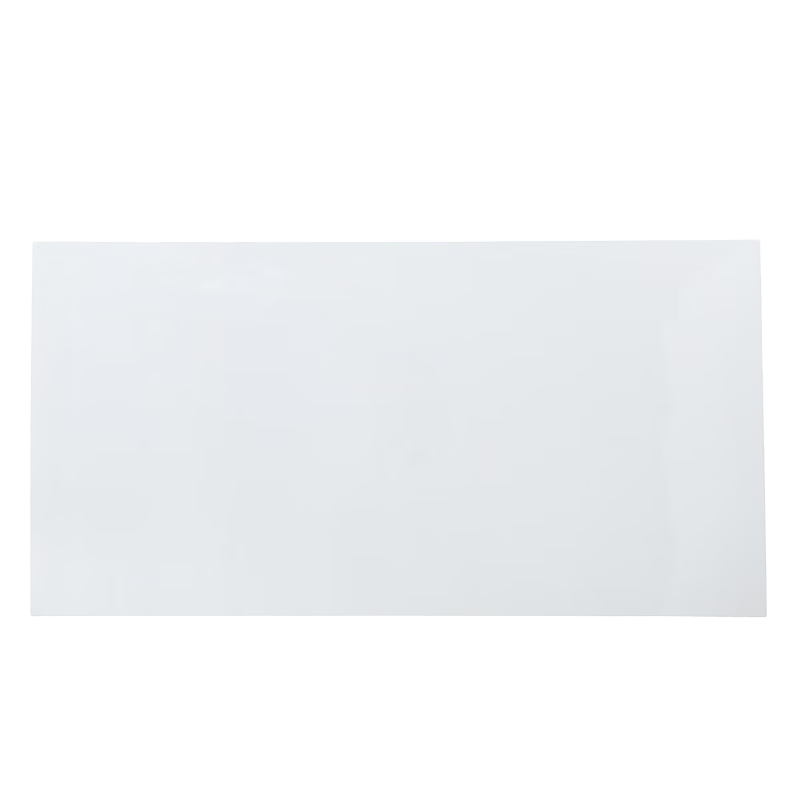 Qinghua Anti-Collision Wall Tiles Thickened Aluminum Foil Waterproof Oil-Proof Kitchen Wall Stickers Pure White 10 Pieces