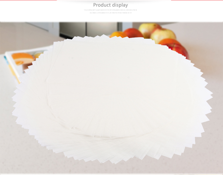 BJ Silicone Paper Oil-Absorbing Paper, 42*24cm, Oven Baking Air Fryer Liner, Baking Paper, White, 100 Sheets 8